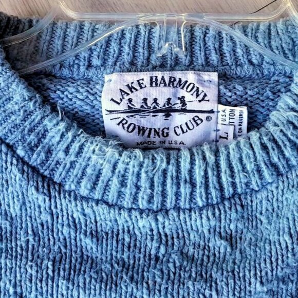 LAKE HARMONY ROWING CLUB MEN'S SWEATER - Picture 3 of 3